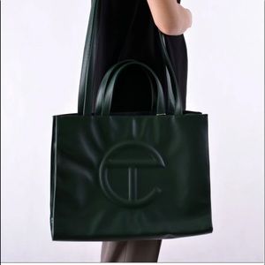 Telfar medium olive green #telfeezy